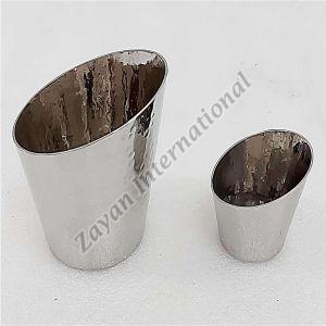 Stainless Steel Shiny Planter