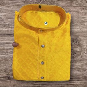 Mens Yellow Kurta
