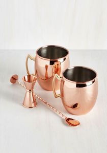 Copper Damru Water Pot
