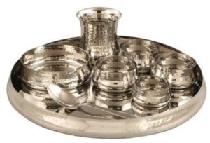 Stainless Steel Bhojan Thali