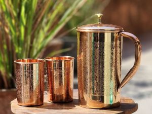 Copper Jug Set