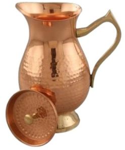 Hammered Copper Maharaja Jug
