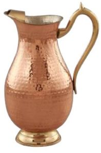 Hammered Copper Maharaja Jug