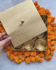Brass Masala Box