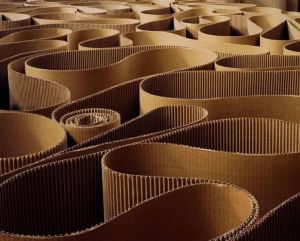 2 Ply Brown Corrugated Roll
