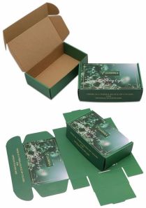 single wall 3 ply lithography printed boxes