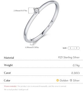 925 Sterling Silver Statement Rings