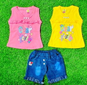 Girls Fancy Top Pant Set