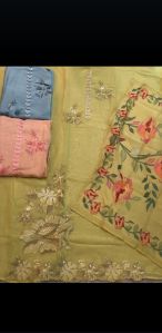 Unstitched Embroidered Suits