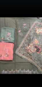 Unstitched Embroidered Suits