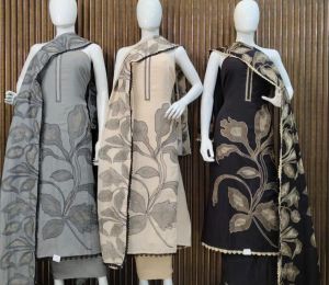 Unstitched Embroidered Suits