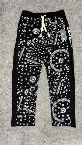 Cotton Printed Track Pants