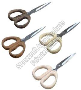 Wooden Handle Scissor