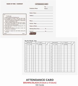 Neelgagan Attendance Card