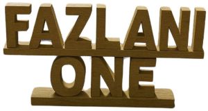 Wooden Fazlani One Decorative Showpiece