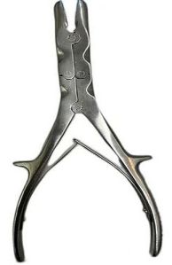Double Action Curved Bone Nibbler