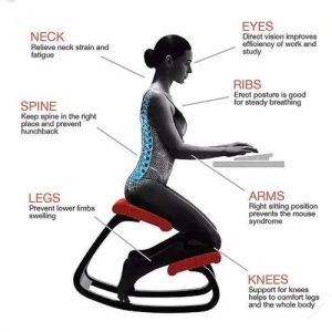 Mild Steel Posture Kneeling Chair