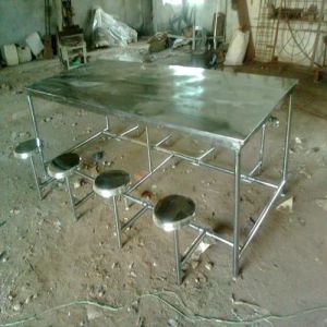 Stainless Steel Canteen Table