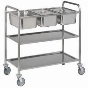Stainless Steel Kitchen Trolley