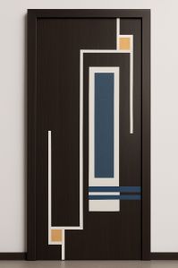 Brown Pinewood Laminated Door