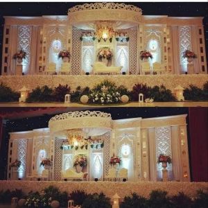 32x16 Feet Wedding Fiber Gate