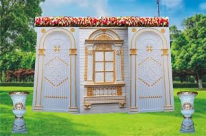 32x16 Feet Wedding Fiber Gate