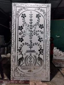 20 Feet Printed Silver Wedding Fiber Stage