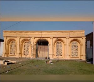 Roman Fiber Wedding Stage