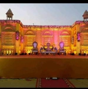 Roman Fiber Wedding Stage