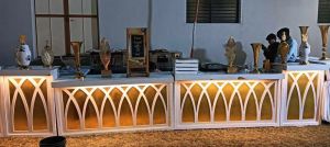 Wedidng Steel Food Counter