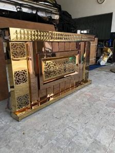 Fancy Golden Catering Counter