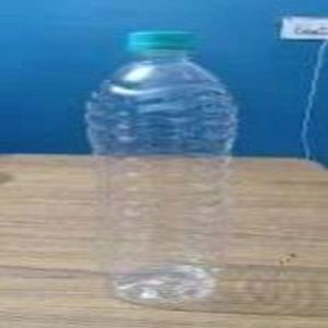 Transparent PET Round Water Bottle