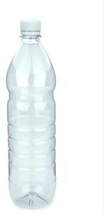 Transparent Screw Cap PET Bottle