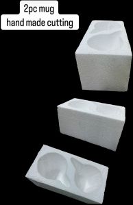 Hand Made Mug Packing Thermocole