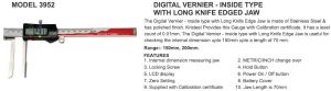 Stainless Steel Kristeel Digital Vernier Caliper, For Industrial