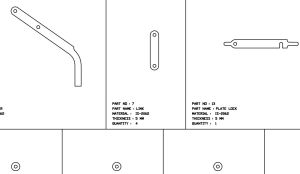 Mechanical 2d Drafting Services