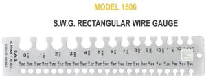 1 to 36 Mm Round Kristeel Shinwa S W G Wire Gauge