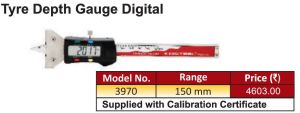 Kristeel 0-50 Mm Tyre Depth Gauge, Model: Tdg S