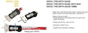 Kristeel 0-50 Mm Tyre Depth Gauge, Model: Tdg S