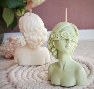 Human Shape Scented Wax Candle