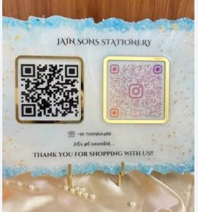 Resin Business Advertisment Photo Frame