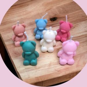 Teddy Bear Scented Wax Candle