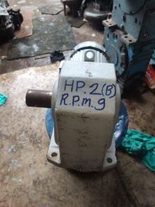2 HP GTR Helical Gear Motor with Brake – 9 RPM | 440V | Heavy Duty Industrial Gearbox