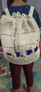 Crochet College Bag