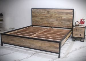 Metal King Size Bed
