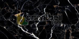 800X1600mm Super Gloss Portoro White Vein Marble