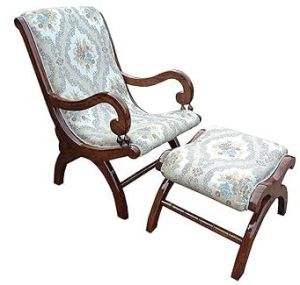 Single Seater Solid Wooden Seating Chair Set