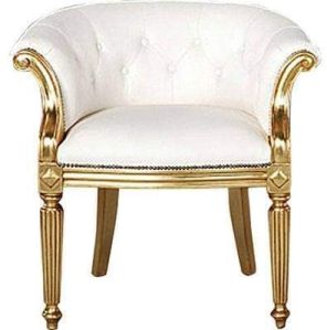 1 Seater Solid Wooden Armrest Sofa Chair