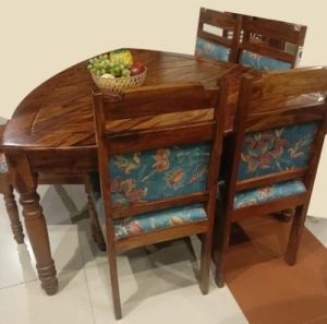 6 Seater Solid Wooden Dining Table
