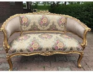 3 Seater Solid Wooden Luxury Sofa